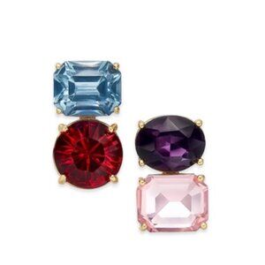 KATE SPADE NEW YORK Double Drop Asymmetrical Stud Earrings